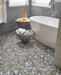Rio Lago Sliced Rainforest Pebble Misc. Tumbled Marble Mosaic Tile
