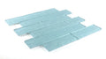 Ripple Turquoise 11.75x11.75 Square Mosaic Tile