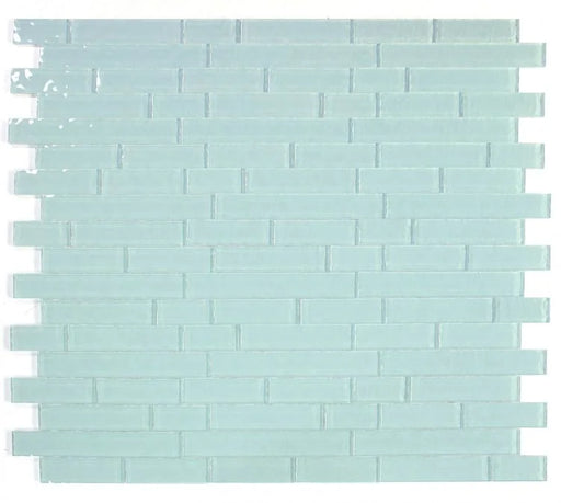 Ripple Turquoise 11.75x11.75 Square Mosaic Tile