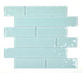 Ripple Turquoise 11.75x11.75 Square Mosaic Tile
