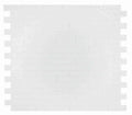 Ripple White 11.75x11.75 Square Glossy Mosaic Tile