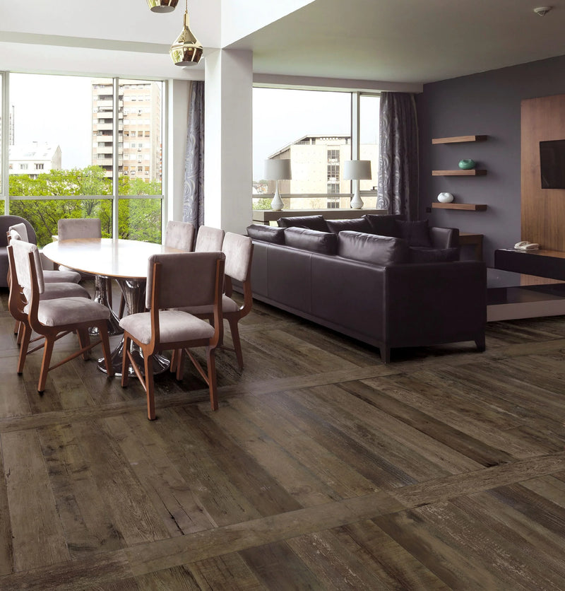 Rivamancina Series Terra 8x48 Plank Matte Wood Look Porcelain Tile