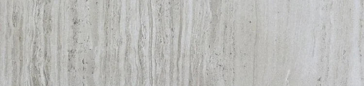 River Silver 3x12 Matte Bullnose Porcelain Trim