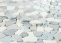 River Stone Blue Ocean Marble/Quartzite Mosaic