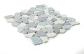 River Stone Blue Ocean Marble/Quartzite Mosaic