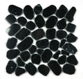 River Stone Marquina Marble Mosaic