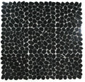 River Stone Marquina Marble Mosaic