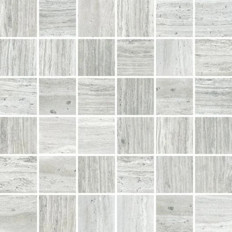 River White 2x2 Matte Porcelain Mosaic