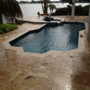 Riviera 16x24 Tumbled Travertine Paver