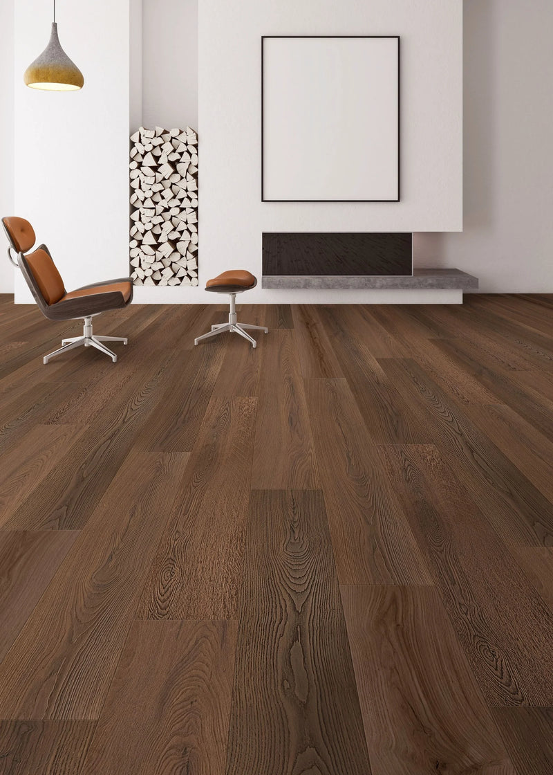 Rhodes AC5 Riviera Russet 9-1/4x60 EIR Bevel Matte Waterproof Laminate Flooring
