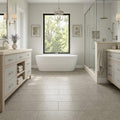 Rocas Azul 12x24 Honed Limestone Tile — Primary Bath floor