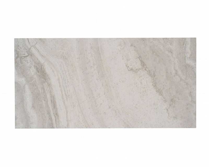 Roccia di Roma Silver 12x24 Porcelain Tile