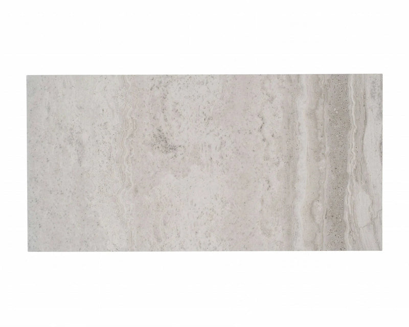 Roccia di Roma Silver 12x24 Porcelain Tile