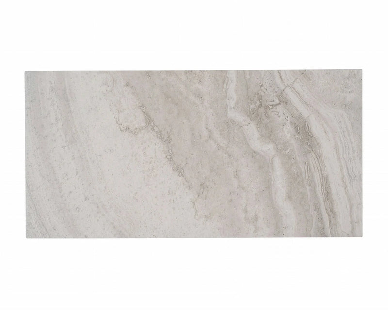 Roccia di Roma Silver 12x24 Porcelain Tile