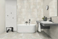 Roccia di Roma Beige 12x24 Porcelain Tile