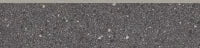 Rock 2009 Flat Black 3x12 Bullnose Porcelain Trim