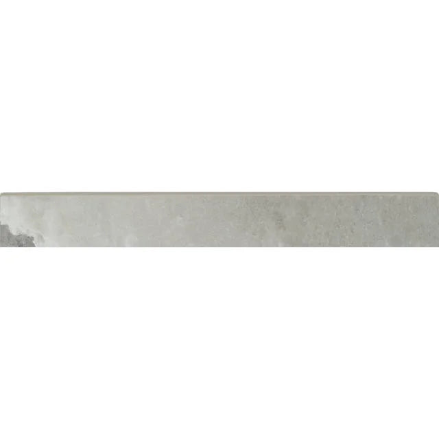 Rock Crystal Half Dome 32x4 Bullnose Polished Porcelain Trim