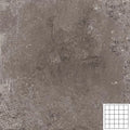 Stone Grey 2x2 Rectified Porcelain Mosaic Tile