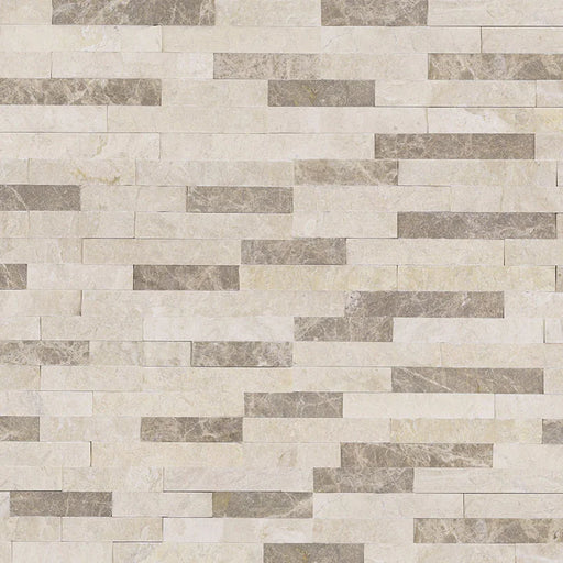 Rockmount Colorado Cream 6x24 Panel Splitface Quartzite Ledger Stone