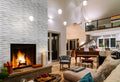 Rockmount Stacked Stone Cosmic White 6x18 Corner Honed 3D Wave Marble Ledger Stone