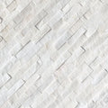 Rockmount Stacked Stone Cosmic White 6x18 Corner Split Face Marble Ledger Stone