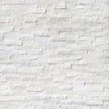 Rockmount Stacked Stone Cosmic White 6x24 Panel Split Face Marble Ledger Stone