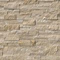 Rockmount Stacked Stone Durango Cream 6x24 Panel Split Face Travertine Ledger Stone
