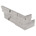Gray Oak 3D Honed Marble 6x18 Corner Ledger Stone
