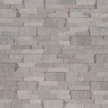 Rockmount Iceland Gray 6x24 Panel Splitface Quartzite Ledger Stone