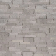 Rockmount Iceland Gray 6x24 Panel Splitface Quartzite Ledger Stone