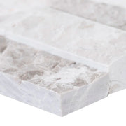 Rockmount Luna Gray 6x24 Panel Splitface Quartzite Ledger Stone