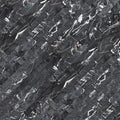 Rockmount Marquina Nero 6x18 Corner Splitface Marble Ledger Stone