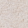 Rockmount Mayra White 6x24 Splitface Limestone Ledger Stone