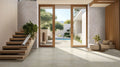Rockmount Mayra White 6x24 Splitface Limestone Ledger Stone
