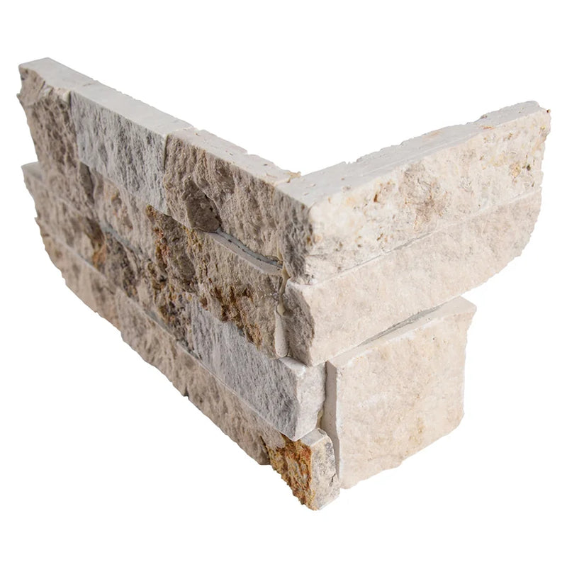 Rockmount Philadelphia 6x18 Corner Splitface Quartzite Ledger Stone