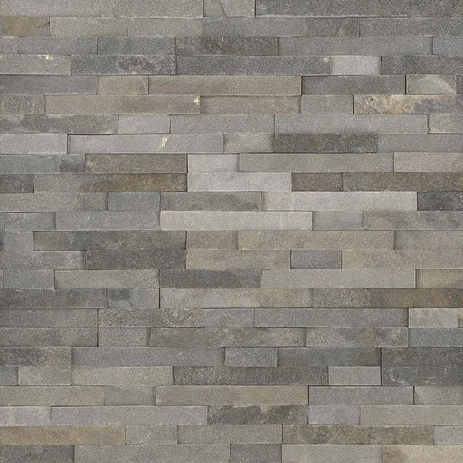 Rockmount Sedona Grey 6x24 Panel Splitface Quartzite Ledger Stone