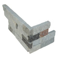 Rockmount Stacked Stone Sunset Silver 6x18 Corner Splitface Quartzite Ledger Stone