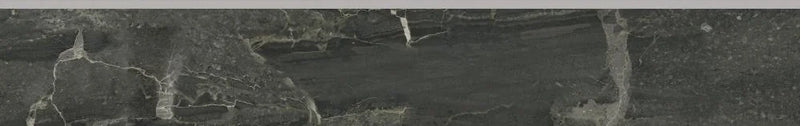 Rodapie Leonardo Black Rec 3.7x23.6 Porcelain Baseboard Trim