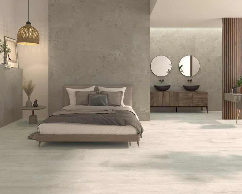 Pietra Viva Taupe 3.7x23.6 Rodapie Porcelain Trim