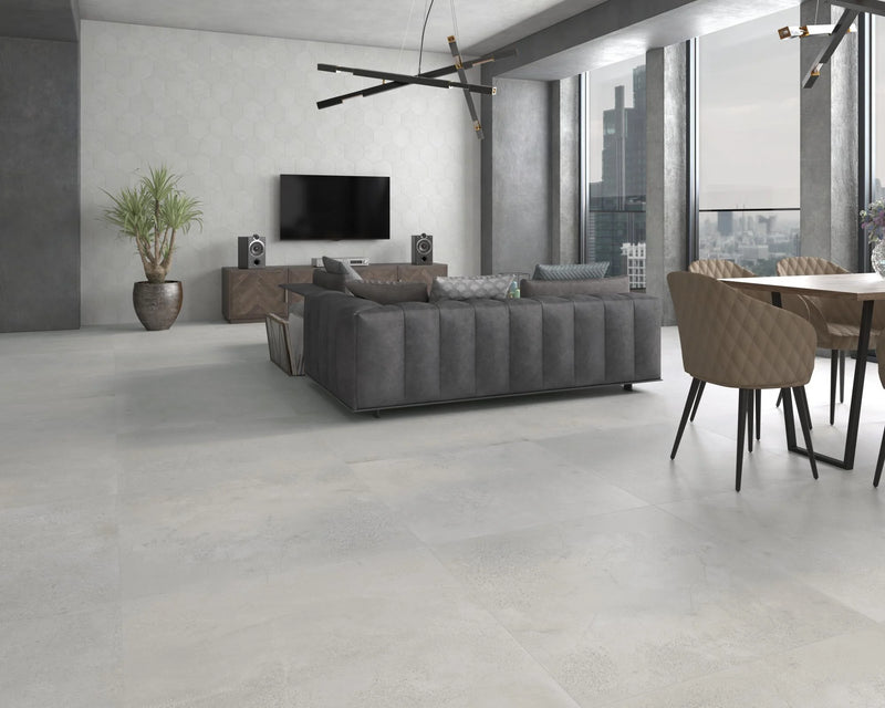 Rodapie Zement Grey 3.1x35.4 Baseboard Ceramic Trim
