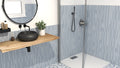 Roku Blue 4.5x9 Matte Porcelain Tile
