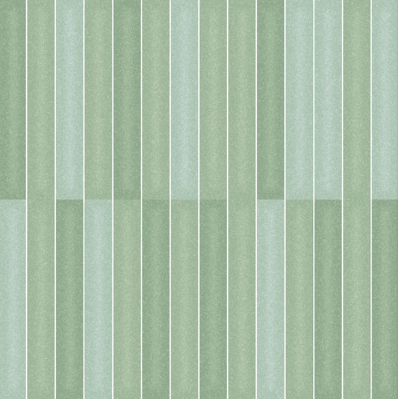 Roku Green 4.5x9 Matte Porcelain Tile