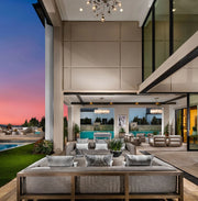 Roman Beige 6x24 Panel Splitface Travertine Ledger Stone