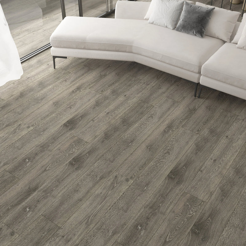 Romulus Burnished Fossil 9x60 Embossed Micro-Bevel 20mil WPC Vinyl Flooring