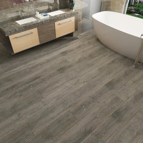 Romulus Burnished Fossil 9x60 Embossed Micro-Bevel 20mil WPC Vinyl Flooring