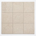 Rosalia Beige 12x12 Natural Marble Tile close-up