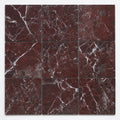 Rosso Levanto 12x12 Natural Marble Tile close-up