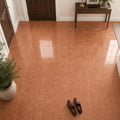 Rosso Verona 12x12 Natural Marble Tile — Foyer floor