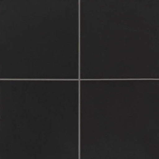 Rothko Black 9x9 Matte Ceramic Field Tile