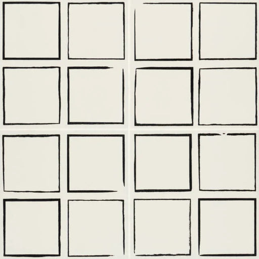 Rothko Square Sketch 9x9 Field Matte Ceramic Tile